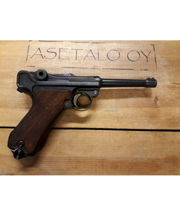 PARABELLUM ERFURT P08 9MM KÄYTETTY HYVÄ!