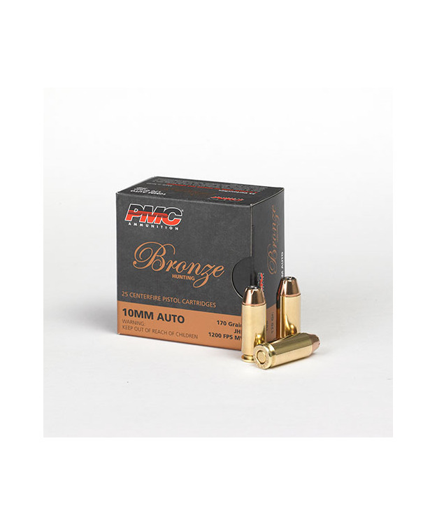 PMC 10MM AUTO 170GR JHP 10B PISTOOLIN ERVA PATRUUNA