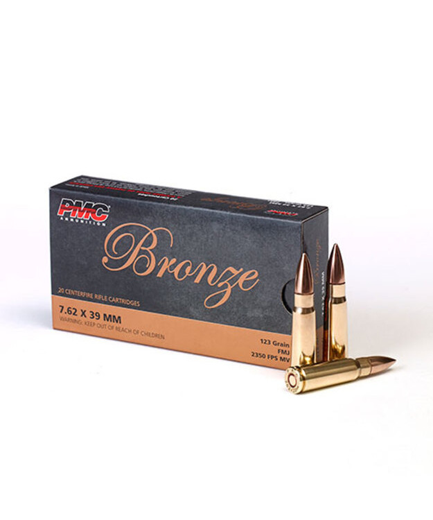 PMC 7,62X39 123GR FMJ (762A) 500KPL paketti