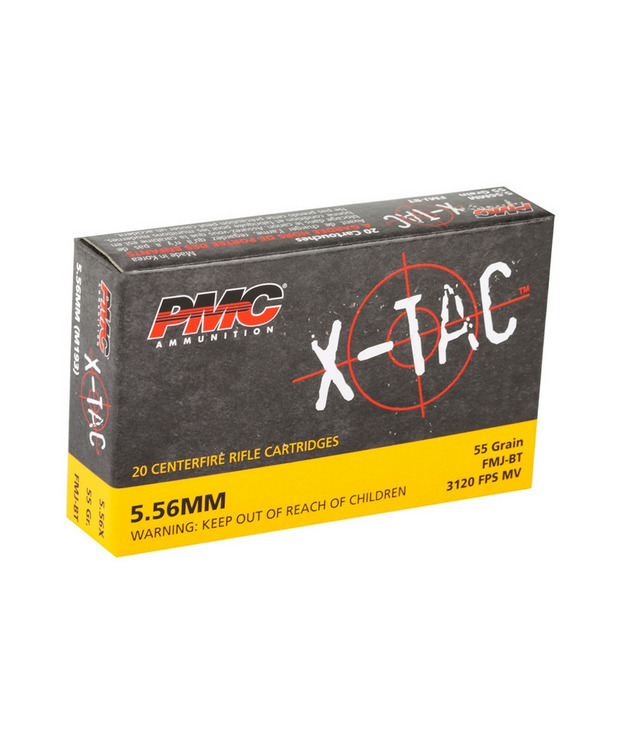 PMC X-TAC 5,56X45 55GR FMJ-BT 5.56X