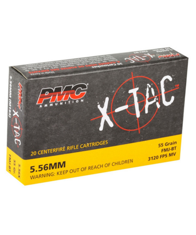 PMC X-TAC 5,56X45 55GR FMJ-BT 5.56X