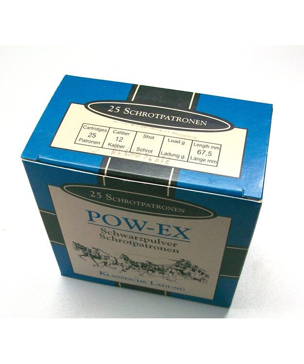 POW-EX 12/67,5 24G 2,4 MM MUSTARUUTIHAULIKON PATRUUNA