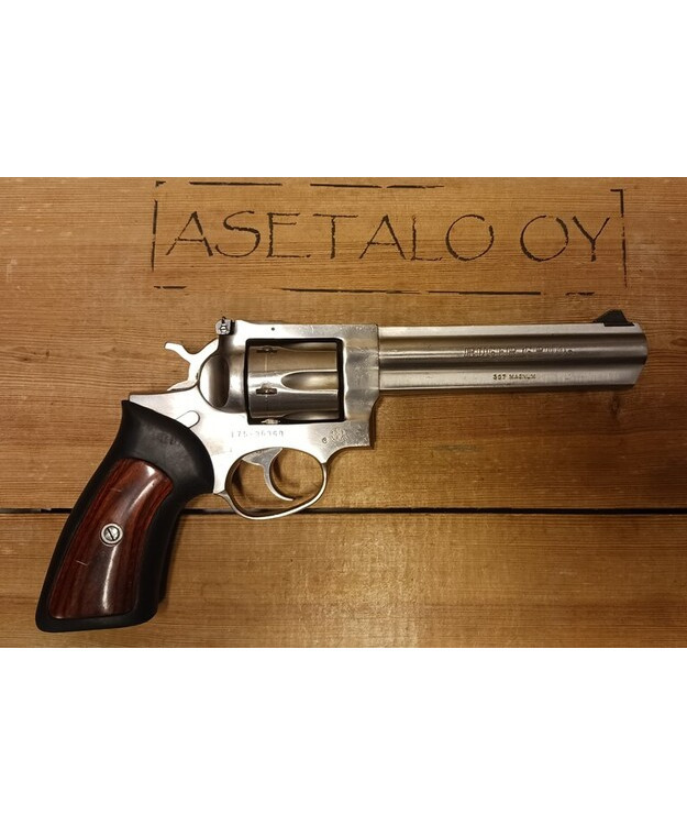 RUGER KGP161(GP100) HB  .357 Mag 6" STS käyt