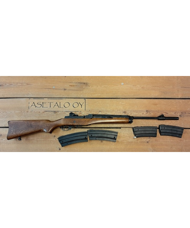 RUGER MINI-14 .223 KÄYT.KIV. + 4 LIPASTA