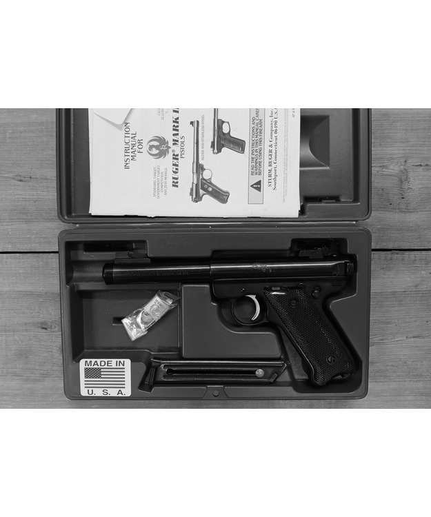 RUGER MK512 22LR  PIENOISPISTOOLI KÄYT