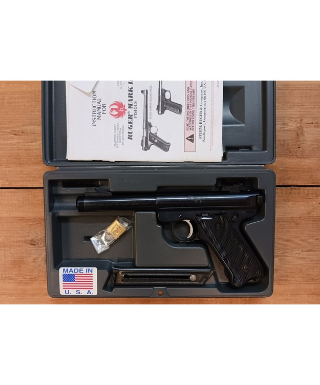 RUGER MK512 22LR  PIENOISPISTOOLI KÄYT
