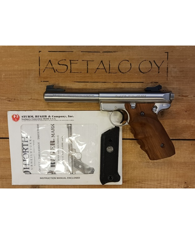 RUGER MKII TARGET STS .22LR KÄYT (KMK512)