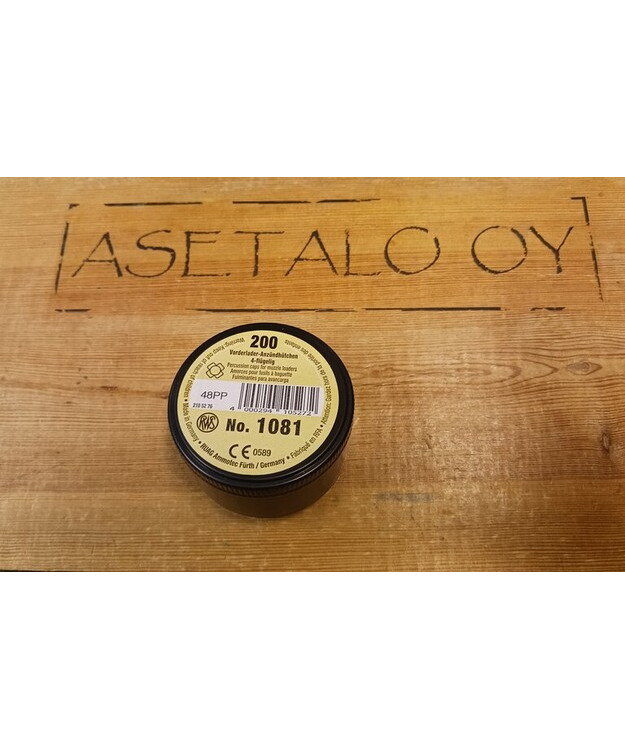 RWS 1081 6,12MM NALLI MUSTARUUTI 200/1000