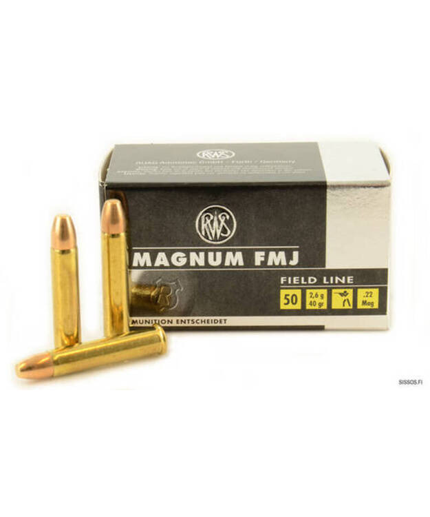 RWS 22WMR FMJ 2,6G PK PATRUUNA #R2133083