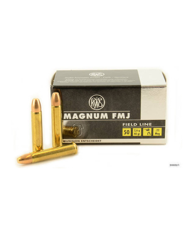 RWS 22WMR FMJ 2,6G PK PATRUUNA #R2133083