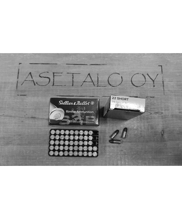 S&B .22 SHORT 1,8G/28,1GR LRN PATRUUNA 50/RASIA