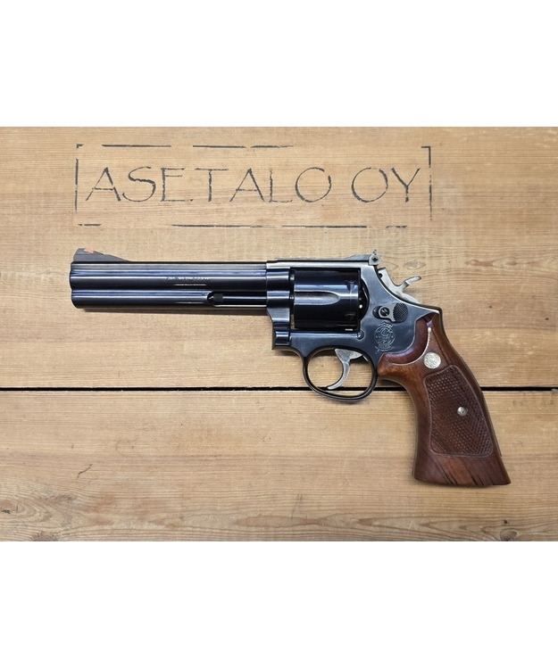 S&W 586-1 .357 MAG 6" KÄYT HIENO