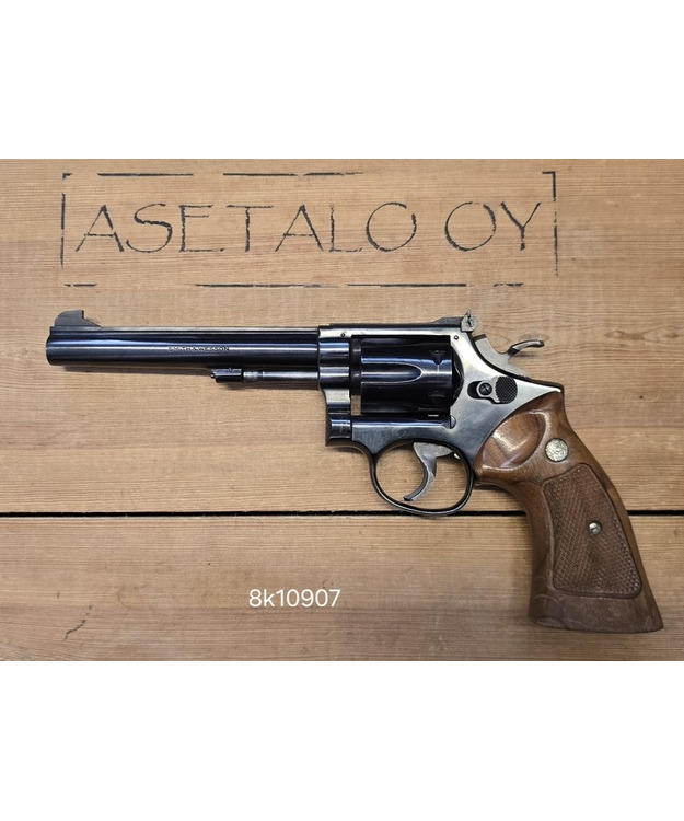 S&W M17 TARGET 6" .22LR KÄYT