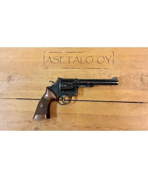 S&W M17 TARGET 6" .22LR KÄYT