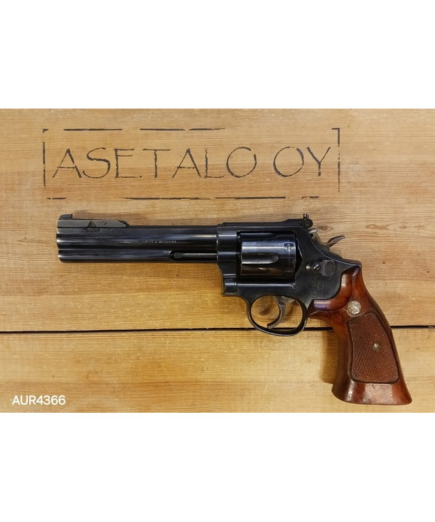 S&W M586 6" .357 MAG AF KÄYT.REV ERITTÄIN HYVÄ!