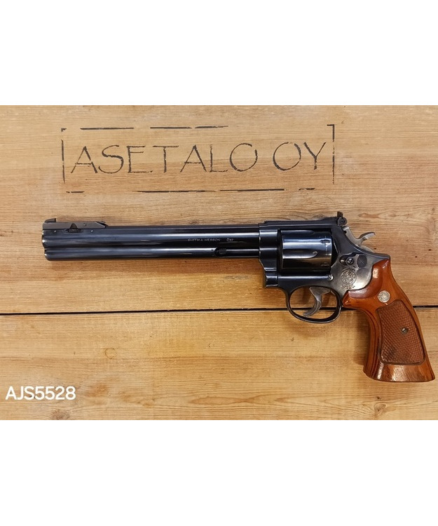 S&W M586 8 3/8" AF 357 MAG KÄYT REVOLVERI