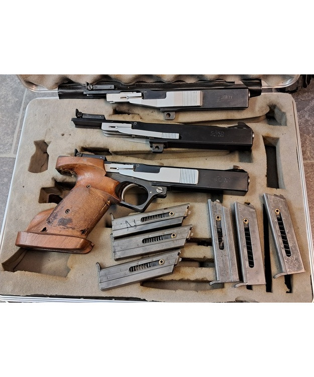 SAKO 22/32 VAIHTOKALIIPERIPISTOOLI .22 LR KÄYT