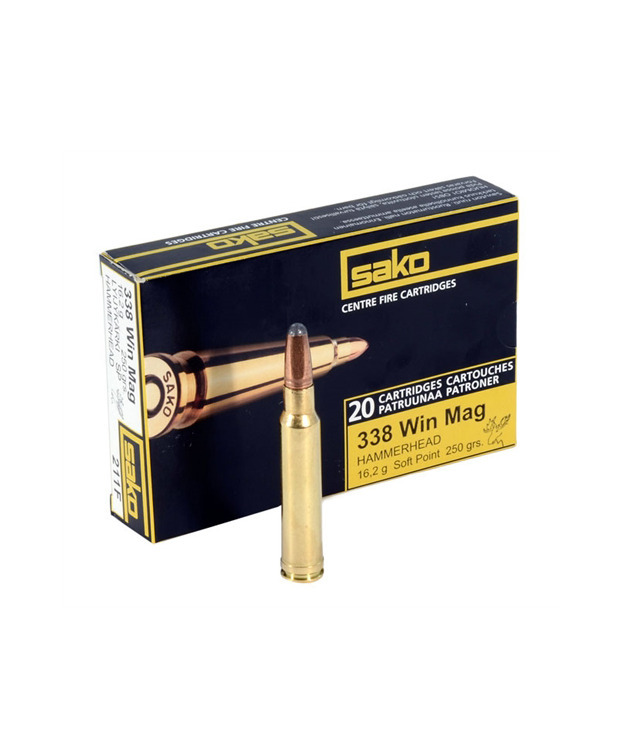 SAKO 338 WIN MAG HAMMERHEAD SP 16,2G 211F #C637211FSA10
