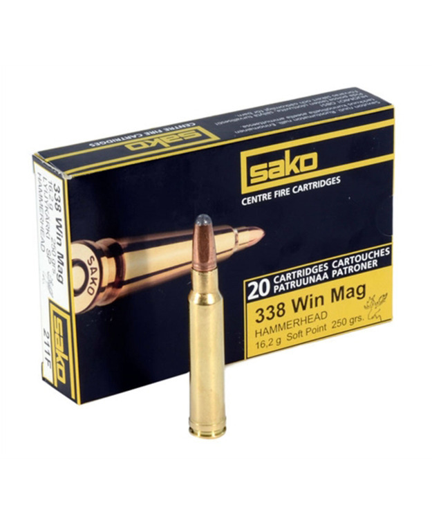 SAKO 338 WIN MAG HAMMERHEAD SP 16,2G 211F #C637211FSA10