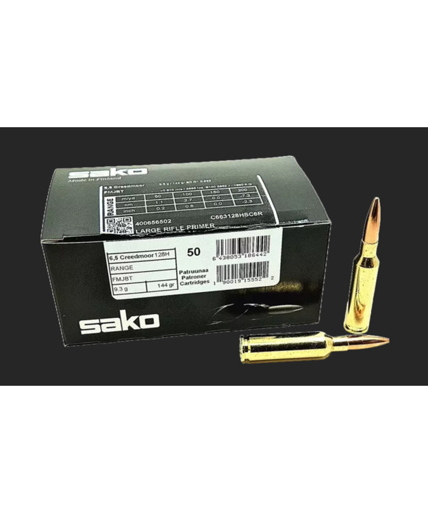 SAKO 6,5 CREEDMOOR RANGE SPEEDHEAD 9.3/144 PATRUUNA 128H C663128HSC6R1