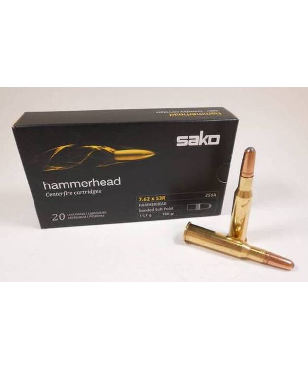 SAKO 7,62X53R 11,7G SP 256A HAMMERHEAD PTR