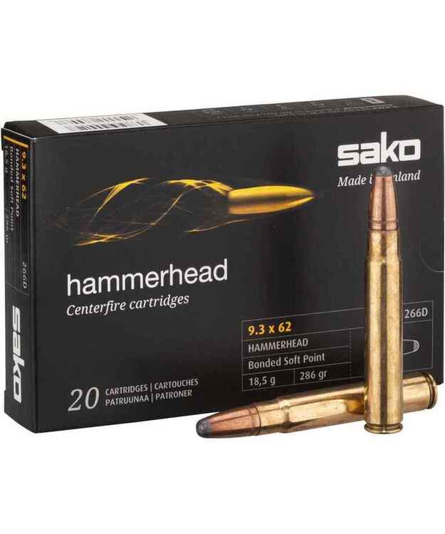 SAKO 9,3X62 HAMMERHEAD SP 18,5G 266D
