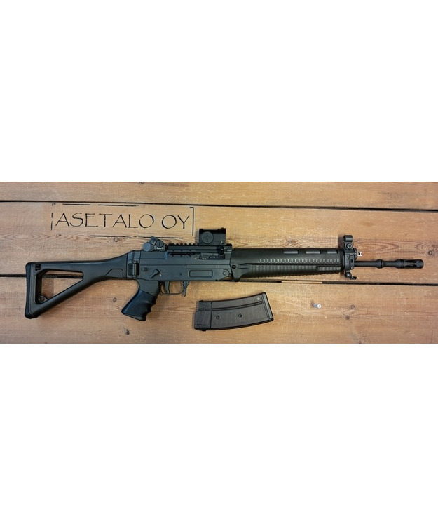 SIG SG551-2SP .223 REM + ZEISS Z-POINT KÄYT