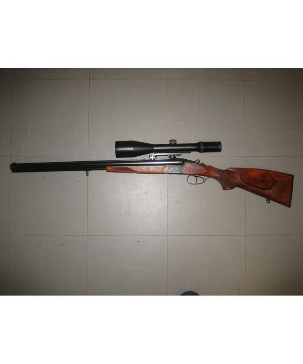 SIMSON-SUHL M90 16/70-7X57R+KAHLES 3-12X56 KÄYT.