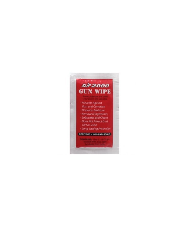 SLIP GUN WIPE 5x8 TREATED WIPE IN FOIL PACKET