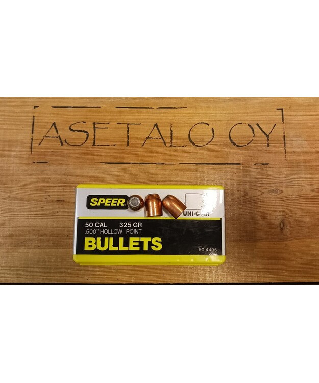 SPEER .50AE 325GR JHP 4495 UNI-COR LUOTI ERVA