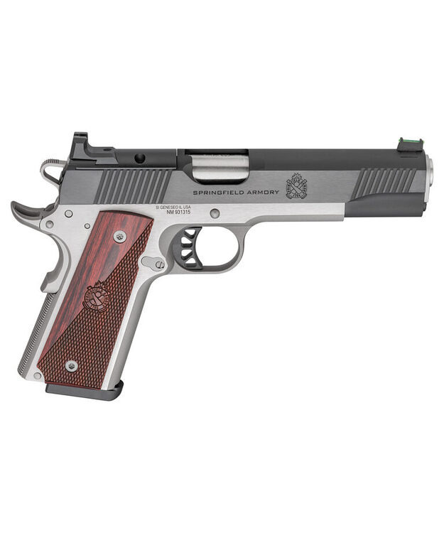 SPRINGFIELD RONIN BLUE/SS 9MM 5" AOS #PX9119LAOS