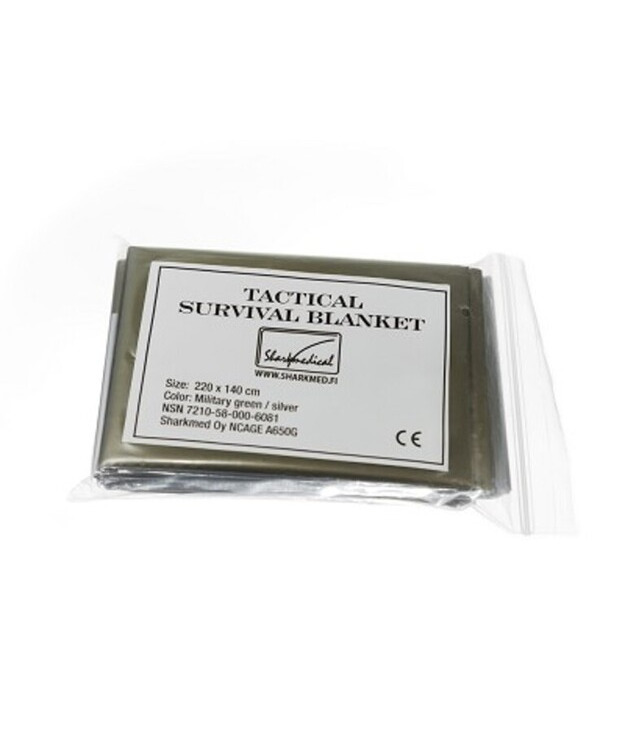TACTICAL SURVIVAL BLANKET, AVARUUSLAKANA