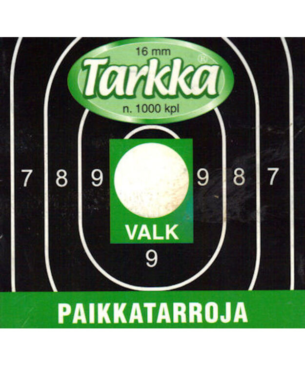 TARKKA PAIKKATARRA 16 MM VALKOINEN