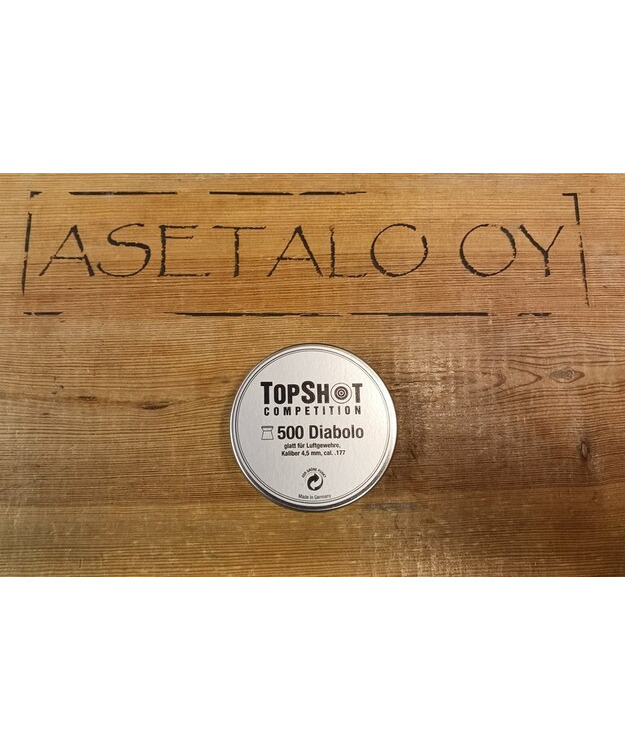 TOPSHOT COMPETITION 4,5 DIABLO ILMAKIVÄÄRIN LUOTI 500KPL/RASIA