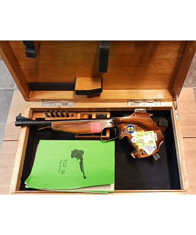 TOZ M35 VAPAAPISTOOLI .22 LR KÄYT