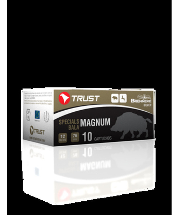 TRUST MAGNUM 12/76 BALA BRENNEKE SILVER SLUG 41G TÄYT