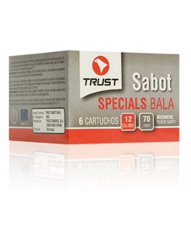 TRUST SABOT SLUG BRENNEKE 12 6 PTR/PAKETTI 70 28G