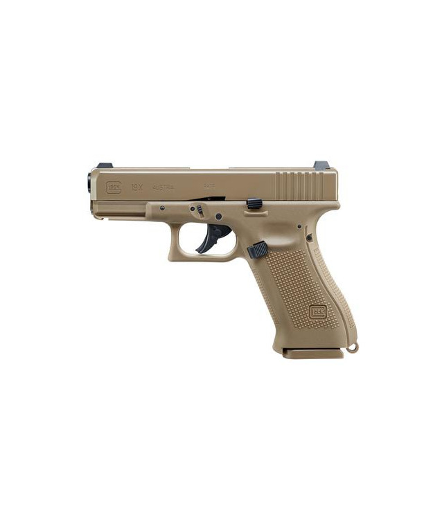UMAREX GLOCK 19X BLOWBACK 4,5MM BB (.177) FDE ILMAPISTOOLI 5.8367