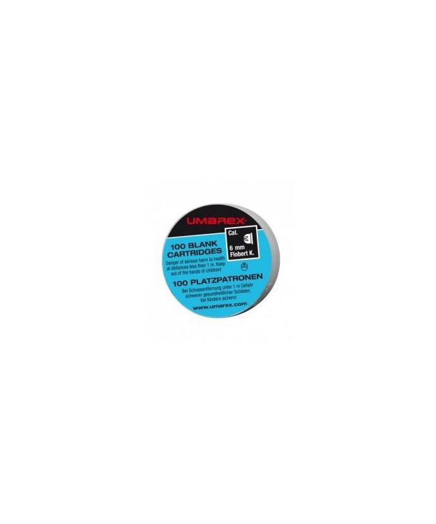 UMAREX PAUKKUPATRUUNA 6MM FLOBERT 100/RASIA #4.1000/4.1001