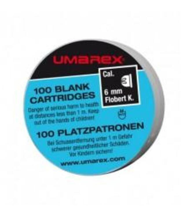 UMAREX PAUKKUPATRUUNA 6MM FLOBERT 100/RASIA #4.1000/4.1001