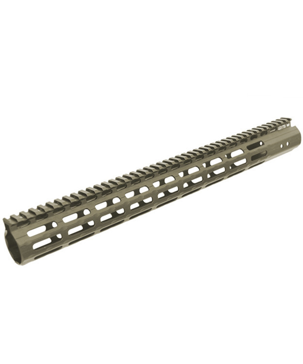 UTG PRO AR17" SUPER SLIM FREE FLOAT M-LOK RAIL SYSTEM FDE#MTU037SSMD