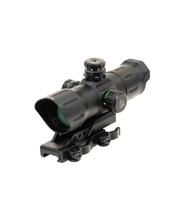 UTG SCP-TDTDQ 6" ITA RED/GREEN CQB T-DOT SIGHT WITH OFFSET QD MOUNT RISTI/PISTE