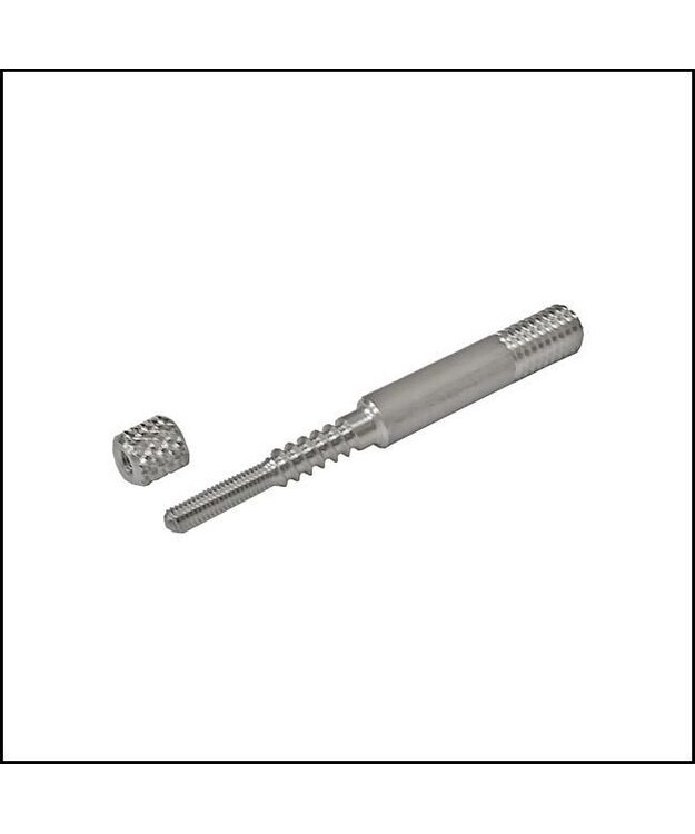 VFG 601 ADAPTERI EU YLEISMALLI, M5-1/8 NAARAS (66804) ALUMIINI