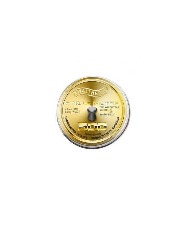 WALTHER FINALE MATCH 4,5 MM 4.1932 ILMAPIST LUOTI