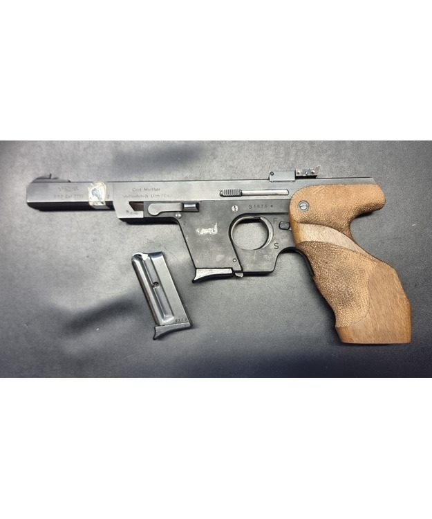 WALTHER GSP .22 LR OMASSA LAATIKOSSA