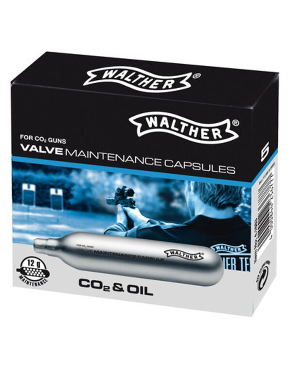 WALTHER UMAREX VENTTIILI HOITOSARJA CO2 5KPL/PKT 4.1683