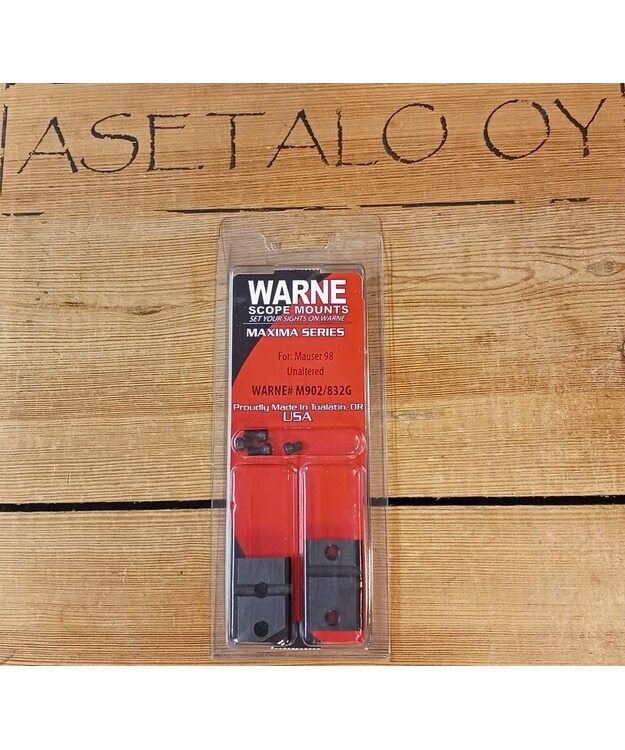 WARNE MAXIMA MAUSER 98 2-PIECE M98 UNALTERED MATTE KIILAPALAT #M902/832G