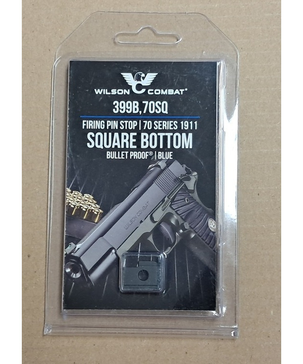 WILSON COMBAT FIRING PIN STOP SERIES 70 1911 .45 ACP SQUARE BOTTOM BLUE #399B-70SQ