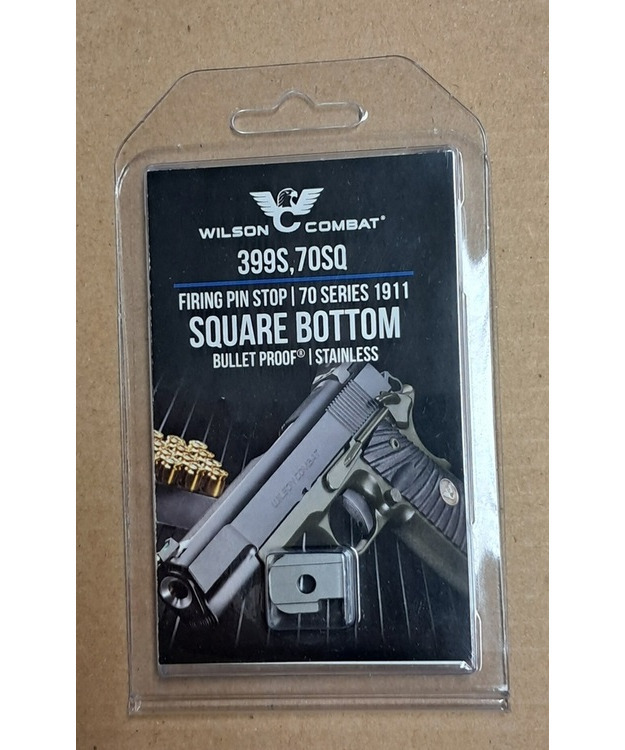 WILSON COMBAT FIRING PIN STOP SERIES 70 1911 .45 ACP SQUARE BOTTOM SS #399S-70SQ
