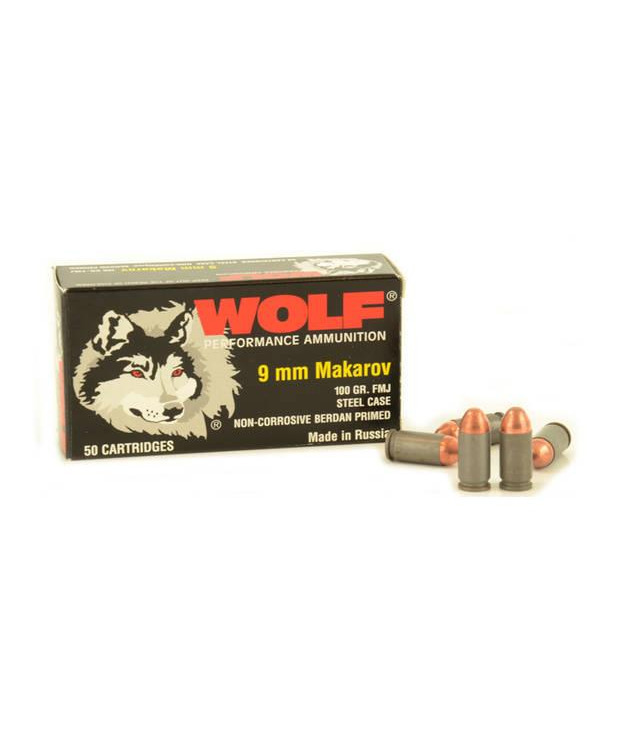 WOLF 9X18 FMJ MAKAROV